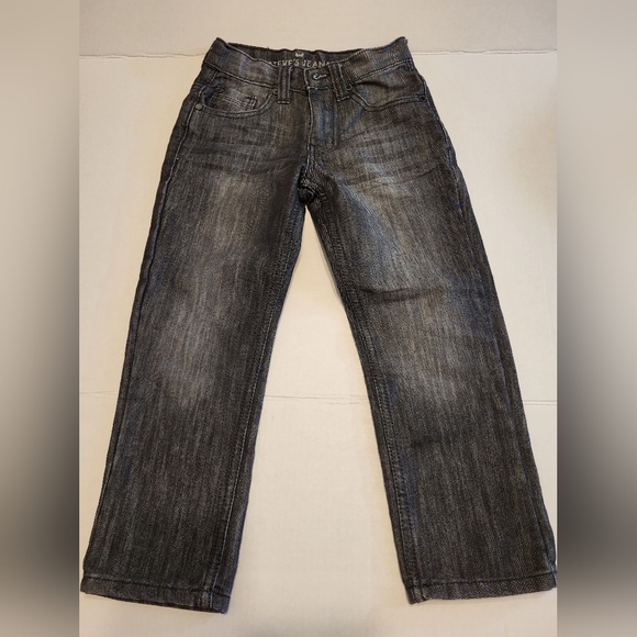 Steve's Jeans Boys Size 4 Black Adjustable Waist Band 20x19 - Picture 1 of 8